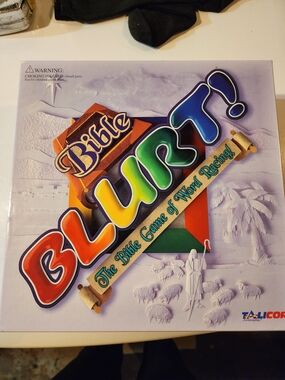 Bible Blurt! Colorful Word Game Box